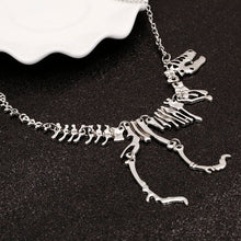 Load image into Gallery viewer, Tyrannosaurus Rex Skeleton Dinosaur Silver