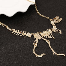 Load image into Gallery viewer, Tyrannosaurus Rex Skeleton Dinosaur Silver