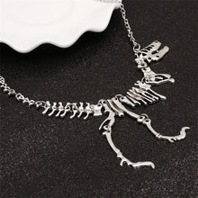 Load image into Gallery viewer, Tyrannosaurus Rex Skeleton Dinosaur Silver