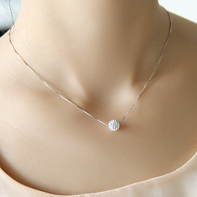 925 sterling pure silver necklace