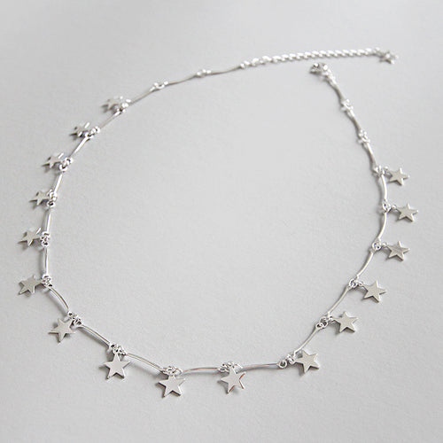 925 sterling silver choker necklace women