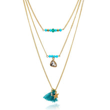 Load image into Gallery viewer, Long Natural Stone Beads Necklace