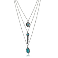 Load image into Gallery viewer, Long Natural Stone Beads Necklace