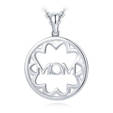 Load image into Gallery viewer, 925 Sterling Silver Pendants Necklace Heart Cubic Zirconia