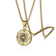 Load image into Gallery viewer, ZFVB Vintage Compass Necklace
